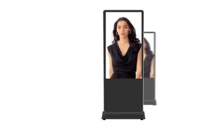 55 Inch Floor Standing LCD Digital Frame Ultra Thin Vertical Advertising Machine Touch Screen Display China TV